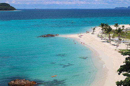 Tailândia . Mar . Praia