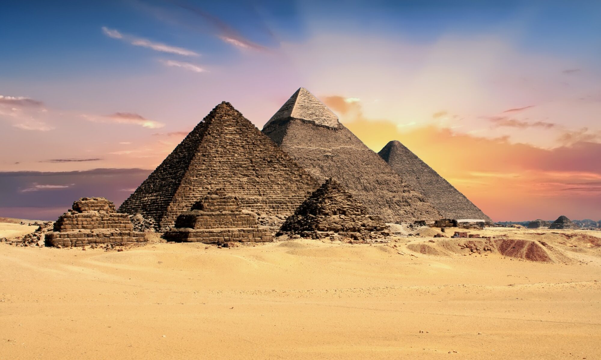 Egito . Pirâmides